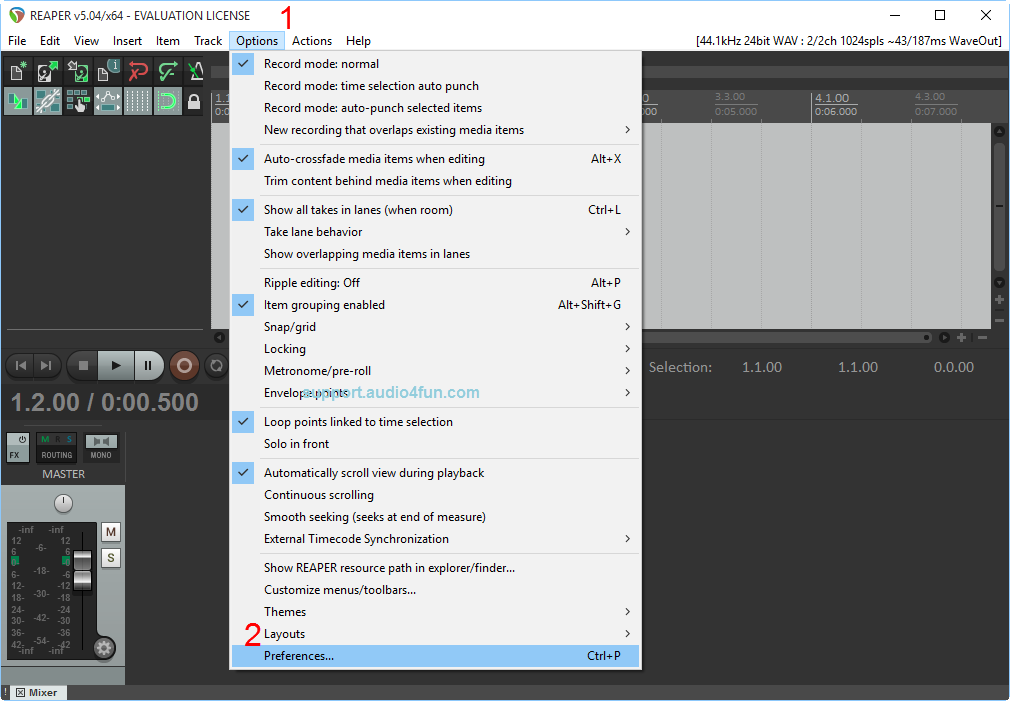 Change your voice in Reaper with VCSD 9.5 Audio4fun Support Center